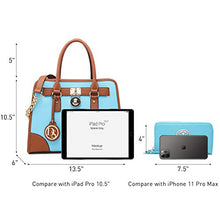 Load image into Gallery viewer, Women Designer Handbags and Purses Ladies Satchel Bags Shoulder Bags Top Handle Bags w/Matching Wallet